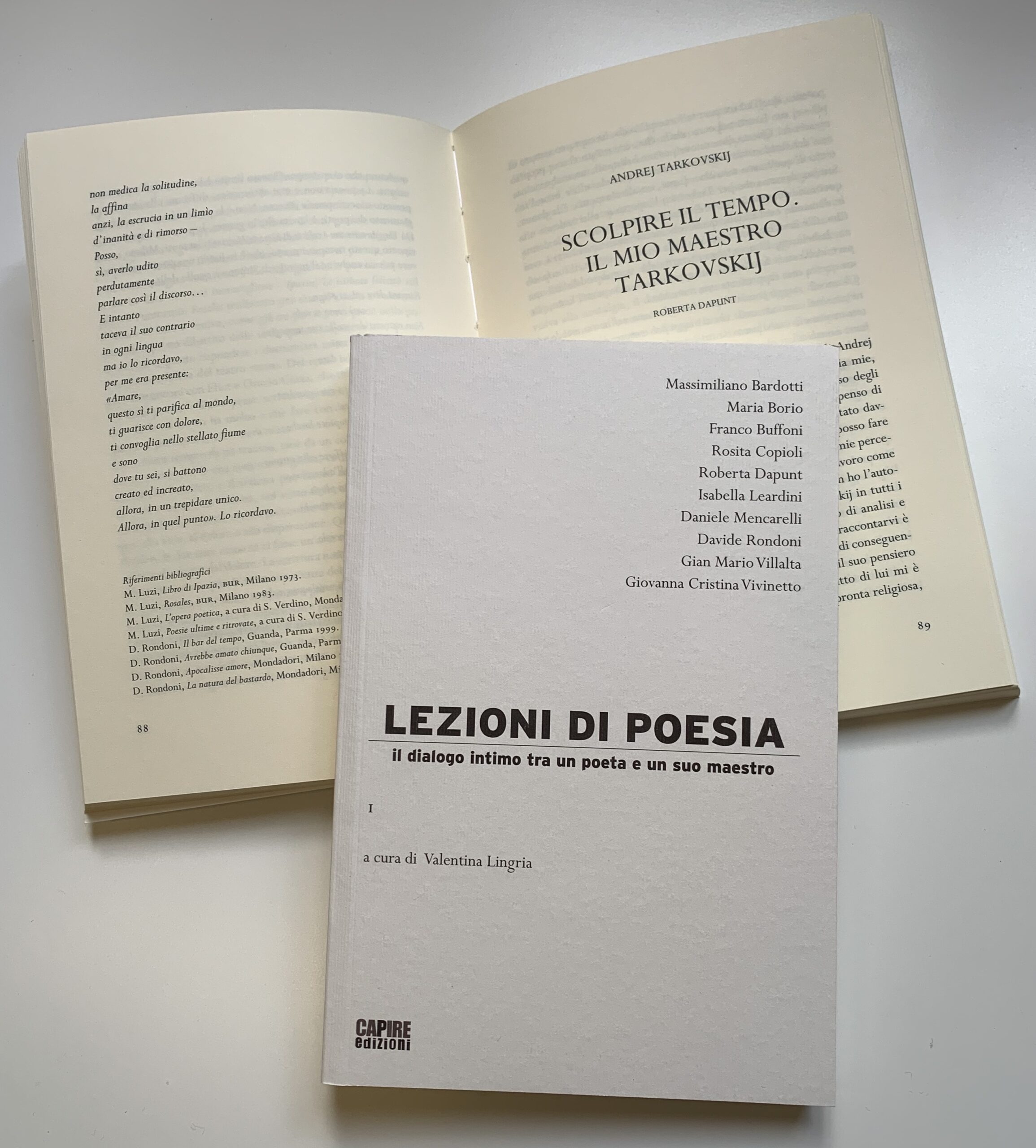 Il libro "Lezioni di poesia" La Scuola di Editoria