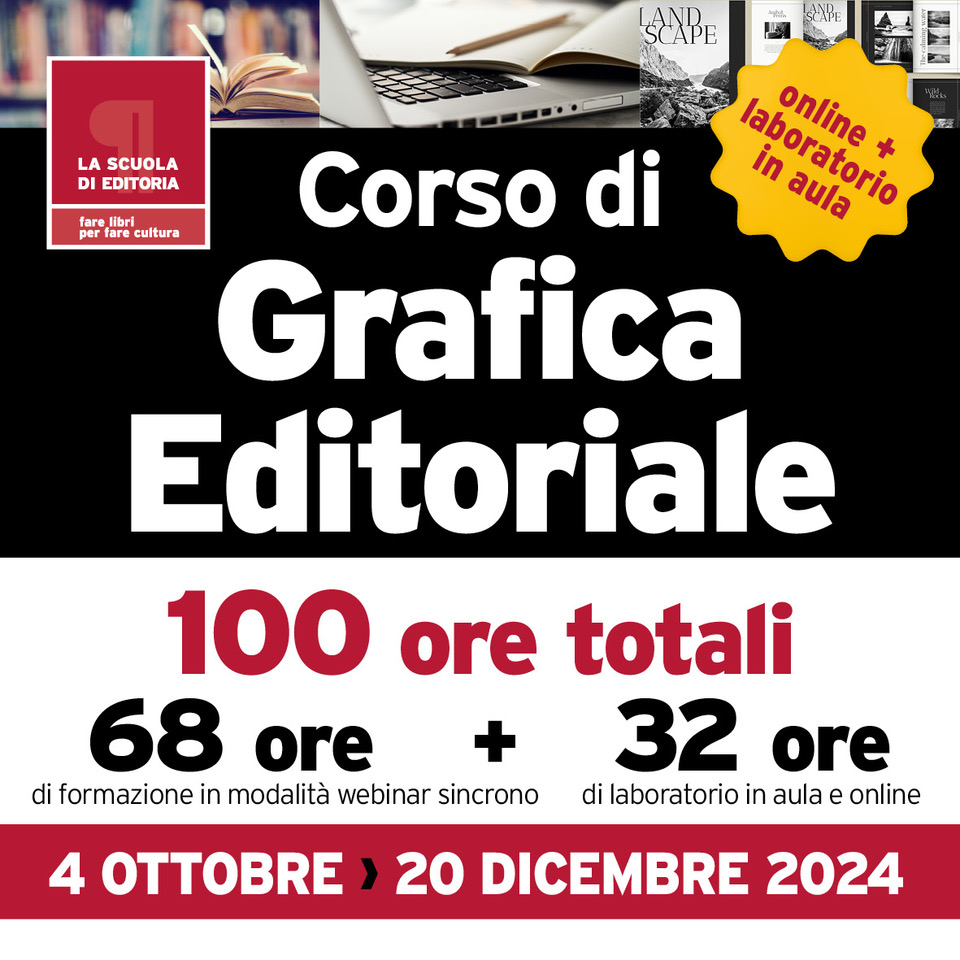 Corso Online E In Presenza “Grafica Editoriale”